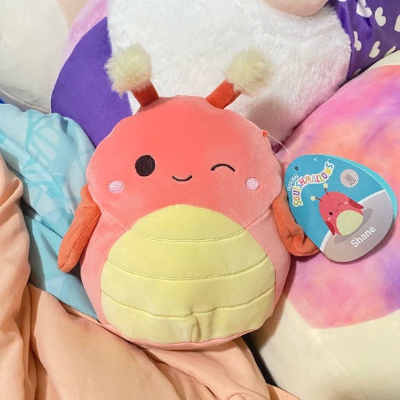 RARE Shane the Caterpillar Squishmallow 8” bug stuffed animal plush - Picture 1 of 4